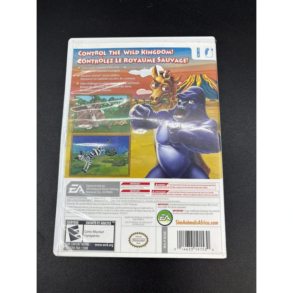 Electronic Arts simanimals africa